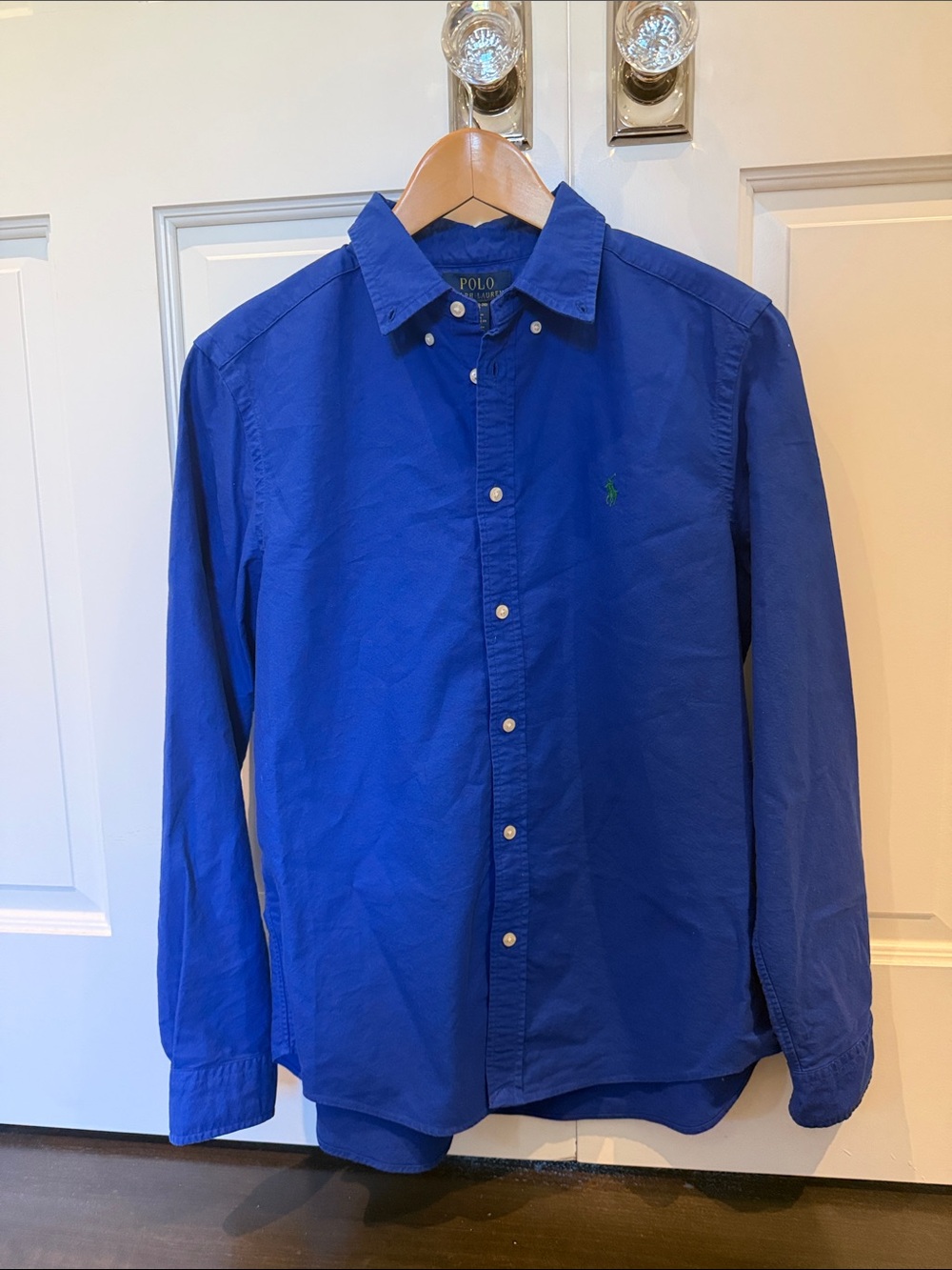 Polo Ralph Lauren Boys XL Blue Button-Down Shirt NWT